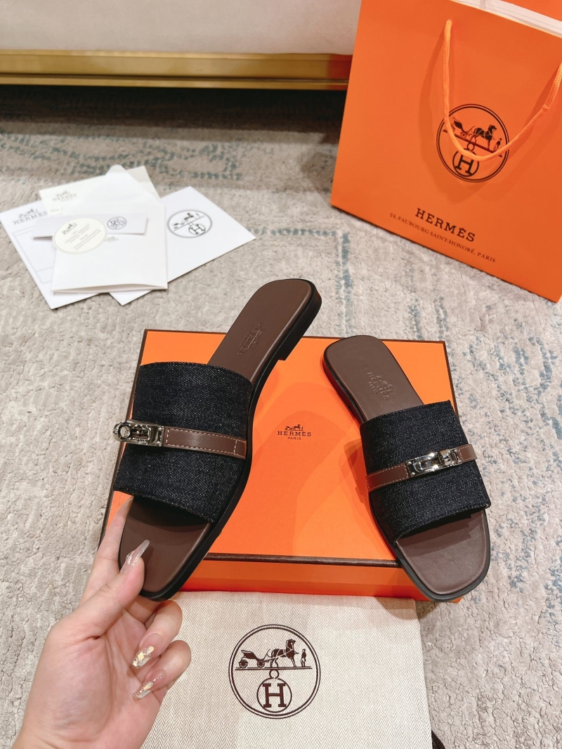 Hermes Slippers